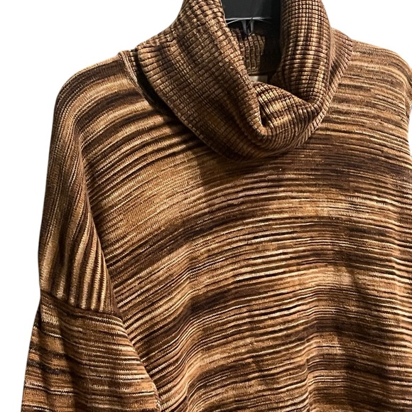 Jones New York Brown Fringe Sweater - Picture 3 of 8